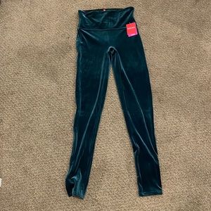 Spanx Velvet Leggings